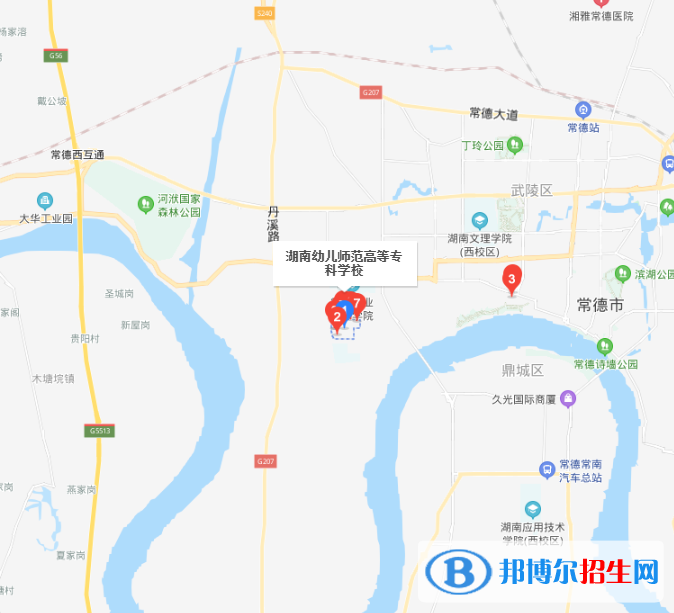 湖南省常德市武陵区高泗路600号常德职教大学城