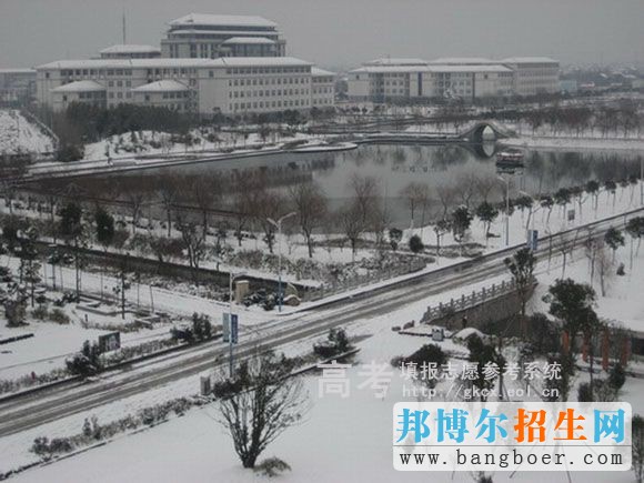 江海职业技术学院校园一角3196