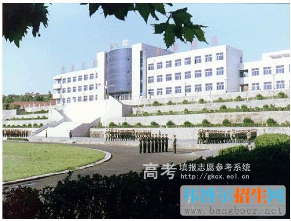 解放军西安通信学院校园一角4854