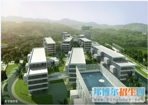 三亚城市职业学院新校区教学楼群784