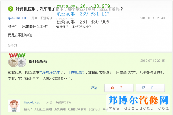 汽车电子技术应用就业前景如何