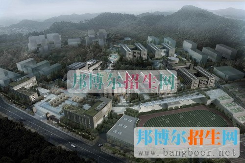重庆建筑工程职业学院新校区鸟瞰图