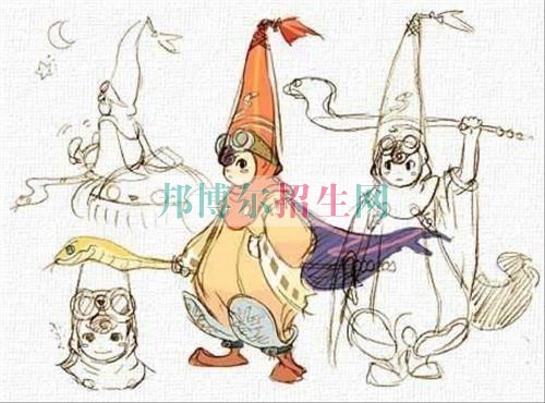 200分能上动漫设计与制作吗