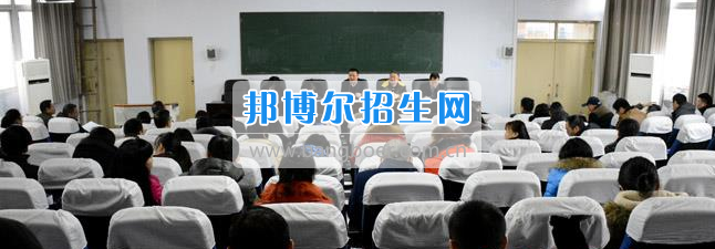 南充市建华职业中学新学期工作拉开序幕
