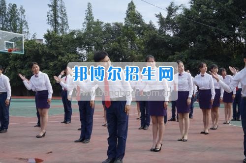 眉山市华西航空旅游学校推动全校礼仪化特色健康发展
