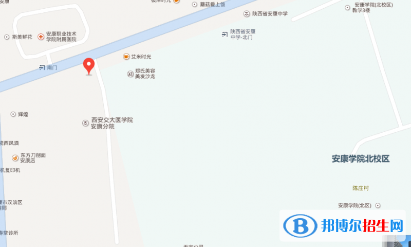 安康地区卫生学校地址在哪里