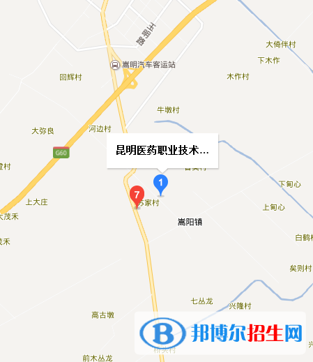昆明医药职业技术学校地址在哪里