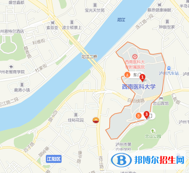 西南医科大学地址图片