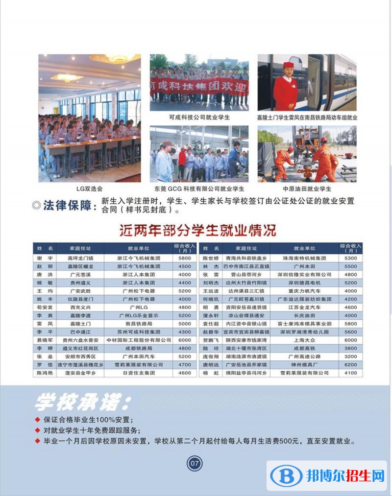 南充中专学校和职高哪个好