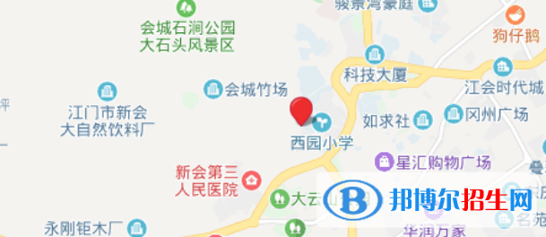 江门新会冈州中学地址在哪里