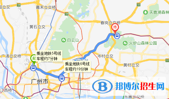 广东林业职业技术学校地址在哪里