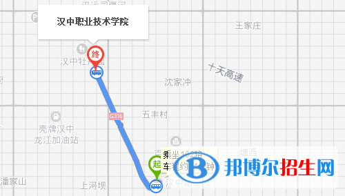 汉中职业技术学院五年制大专地址在哪里