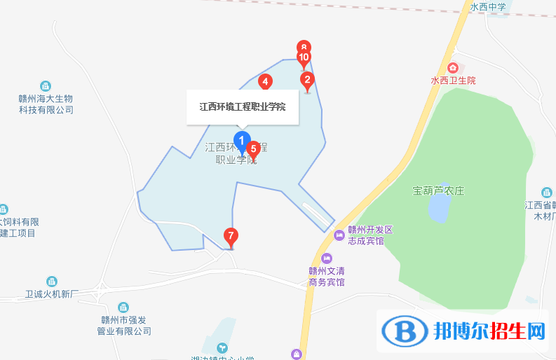 江西环境工程职业学院五年制大专地址在哪里