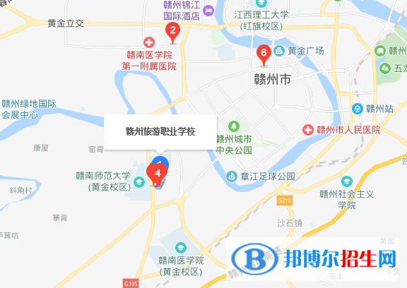 赣州旅游职业学校地址在哪里