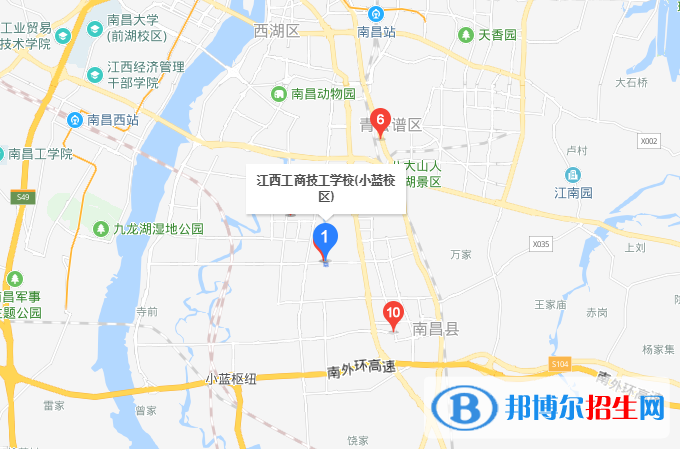 江西工商技工学校地址在哪里