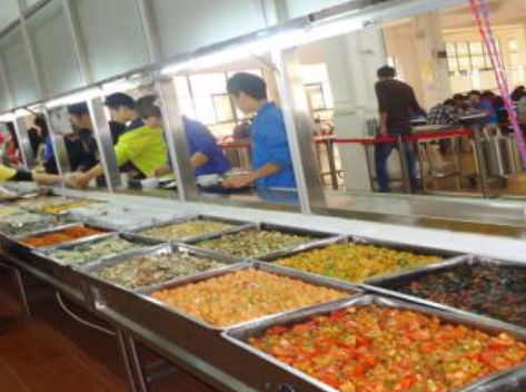 江苏海安农业工程学校食堂情况