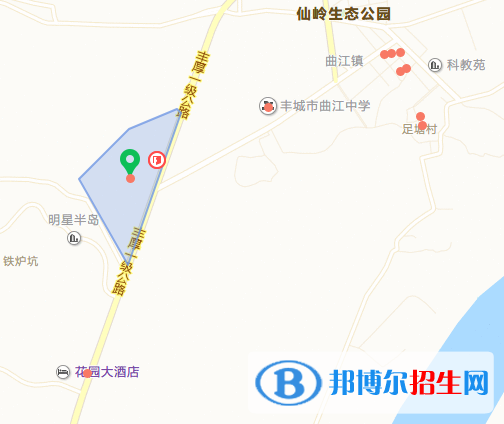 洪洲地图