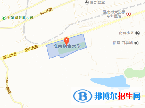 淮南地图