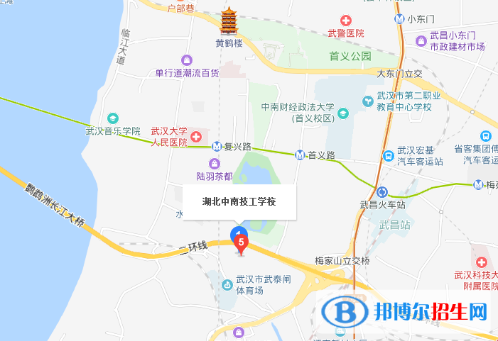 湖北中南技工学校地址