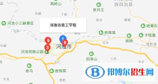 河池技工学校地址在哪里