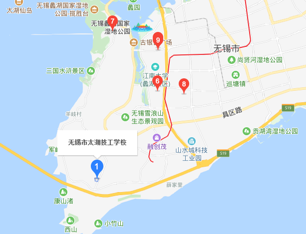 无锡太湖技工学校地址在哪里