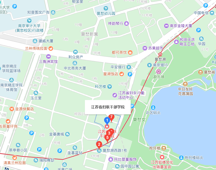 江苏妇联干部学院地址在哪里