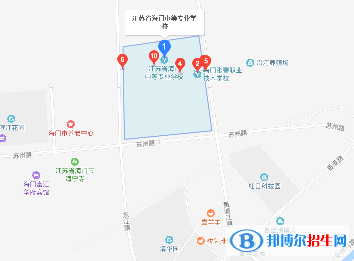 江苏海门中等专业学校地址在哪里