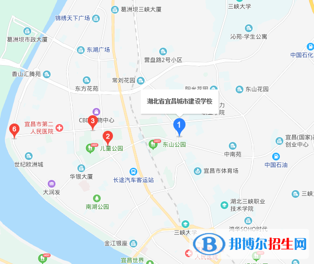 湖北宜昌城市建设学校地址在哪里
