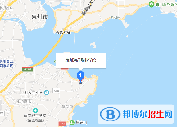 泉州海洋职业学院地图图片