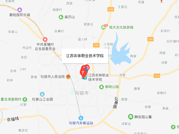 江苏农林职业技术学院地址在哪里