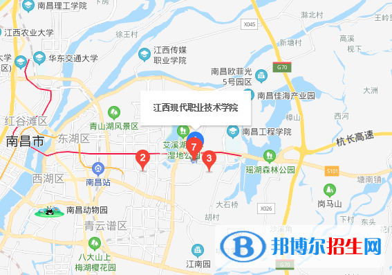 江西现代职业技术学院地址在哪里