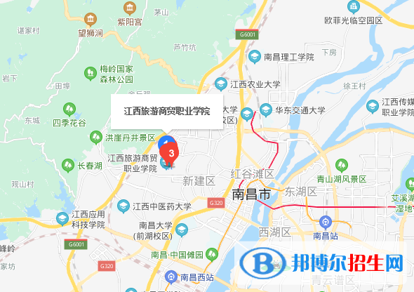 江西旅游商贸职业学院地址在哪里