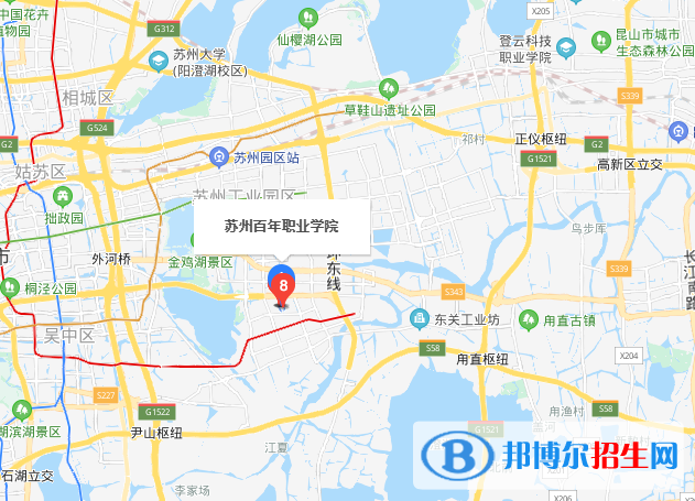 苏州百年职业学院地址在哪里