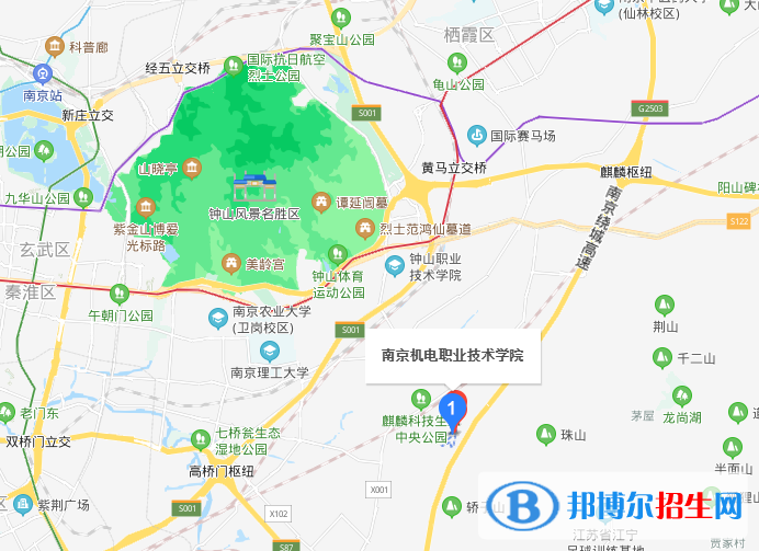 南京机电职业技术学院地址在哪里