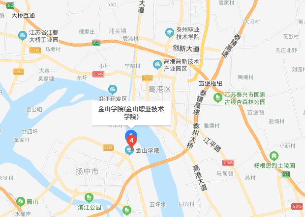 金山职业技术学院地址在哪里
