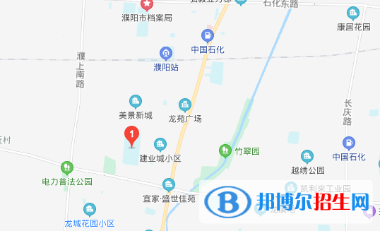 濮阳建业国际学校小学部地址在哪里