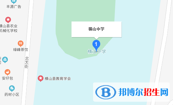 榆林横山中学地址在哪里