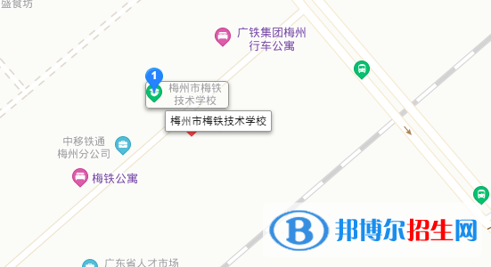 梅州梅铁技术学校地址在哪里  