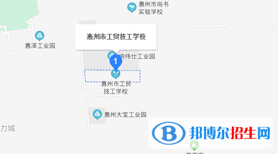 惠州工贸技工学校地址在哪里