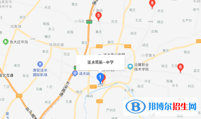 涟水中学地址在哪里