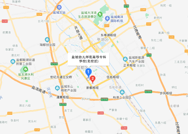 盐城幼儿师范高等专科学校地址在哪里