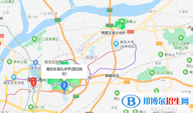 南京第九中学震旦校区地址在哪里