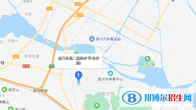 宜兴第二高级中学地址在哪里