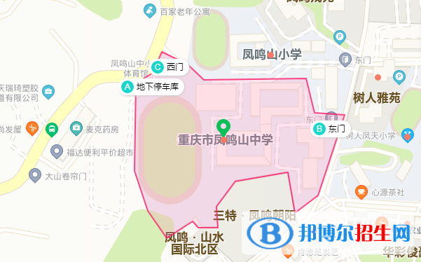 重庆凤鸣山中学地址在哪里