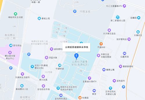 云南医药健康职业学院地址在哪里
