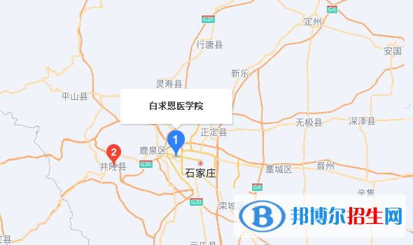 石家庄白求恩医学院地址在哪里
