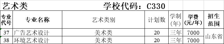 莱芜职业技术学院艺术类专业有哪些？（艺术类专业）