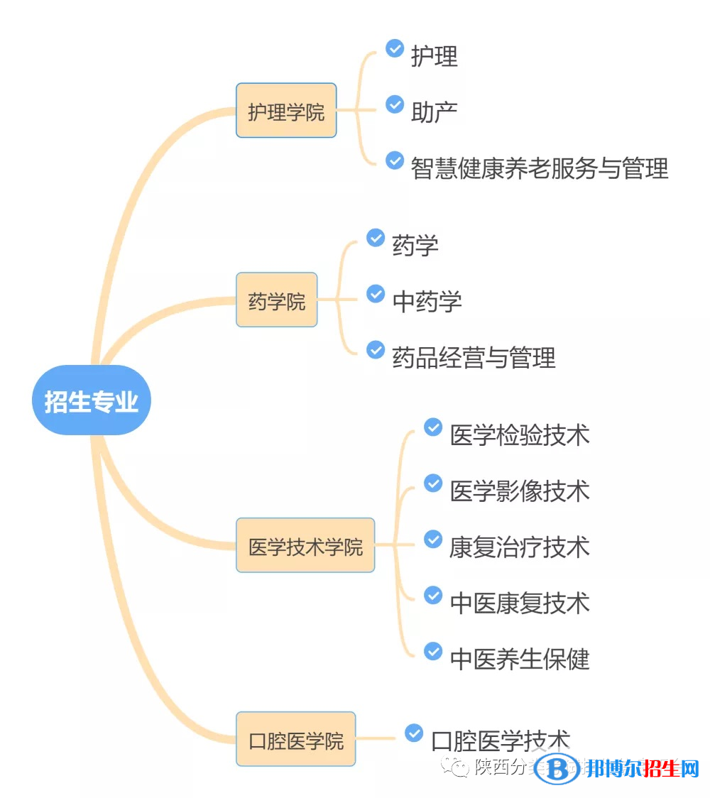 西安医学高等专科学校2022分类考试招生专业有哪些? 西安医学高等专科学校2022分类考试招生专业有哪些?