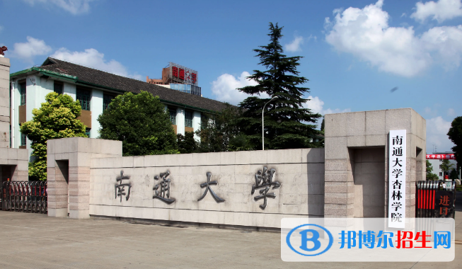 2022南通市民办大学排名(校友会)