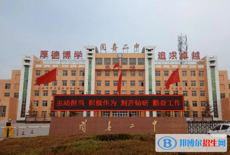 闻喜二中2022录取分数线（2023参考）